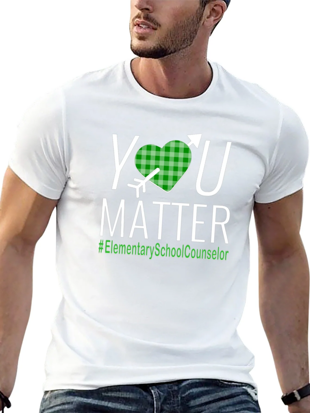 You Matter Elementary School Counselor T-Shirt product image 4
