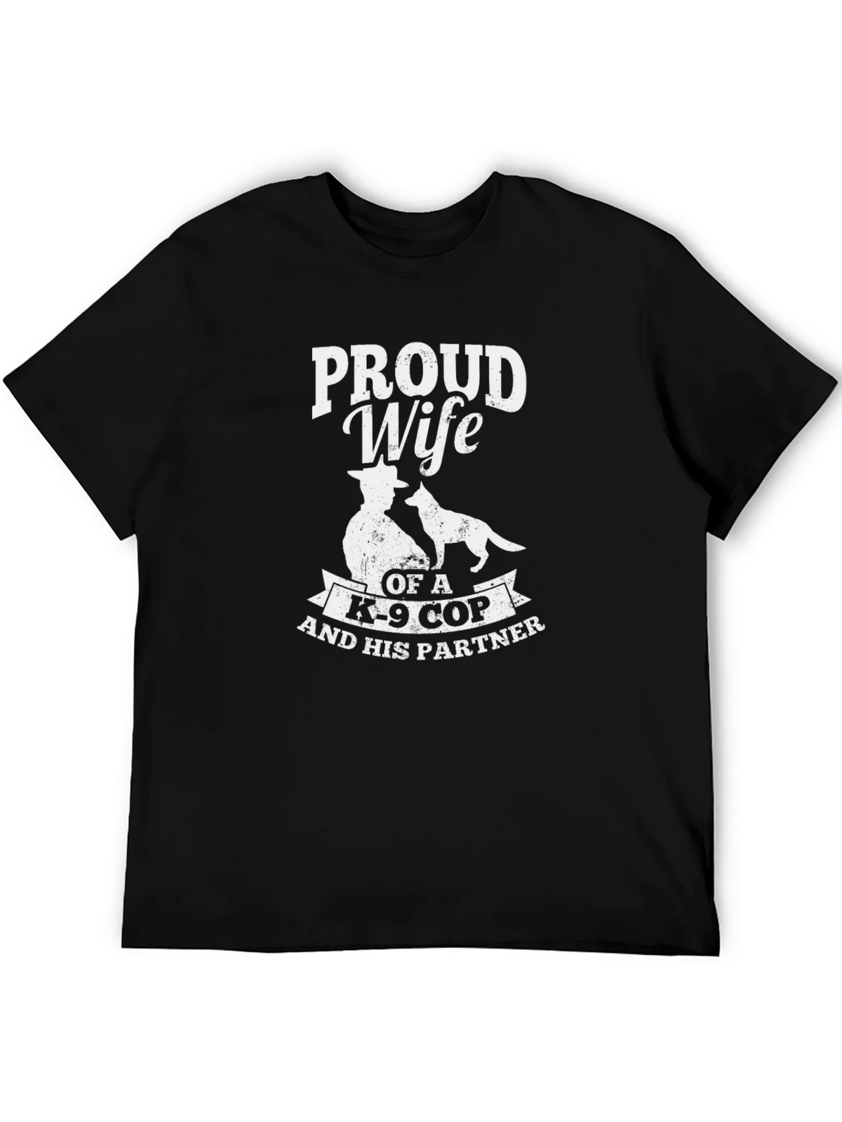 Proud Wife of K-9 Cop T-Shirt product image 8
