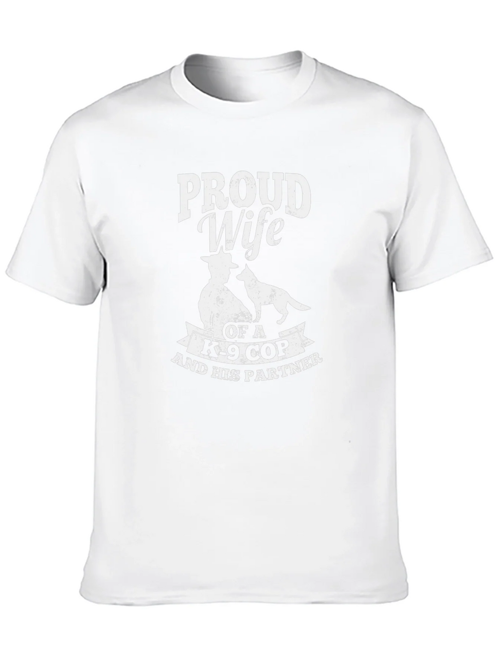 Proud Wife of K-9 Cop T-Shirt product image 12