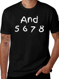 And 5 6 7 8 T-Shirt - Dance Number Tee product image 1