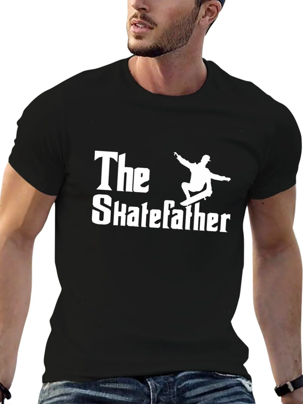 The Skatefather T-Shirt - Cool Skater Dad Tee product image 9