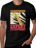 Saxophone Expert Graphic Tee - Musicians Style product image 1