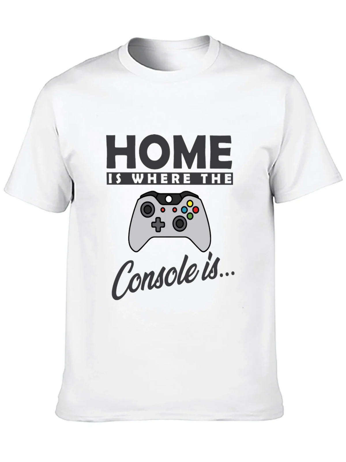 Gamer T-Shirt: Home is Where the Console Is - Black product image 12