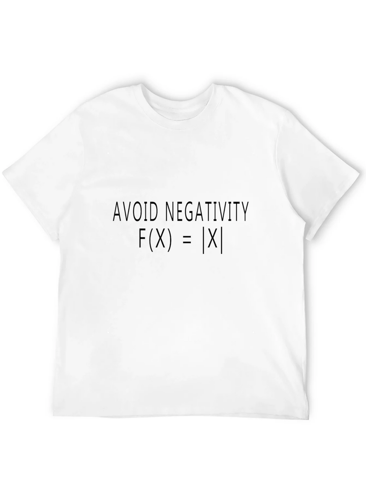 Avoid Negativity T-Shirt - Math Pun product image 3