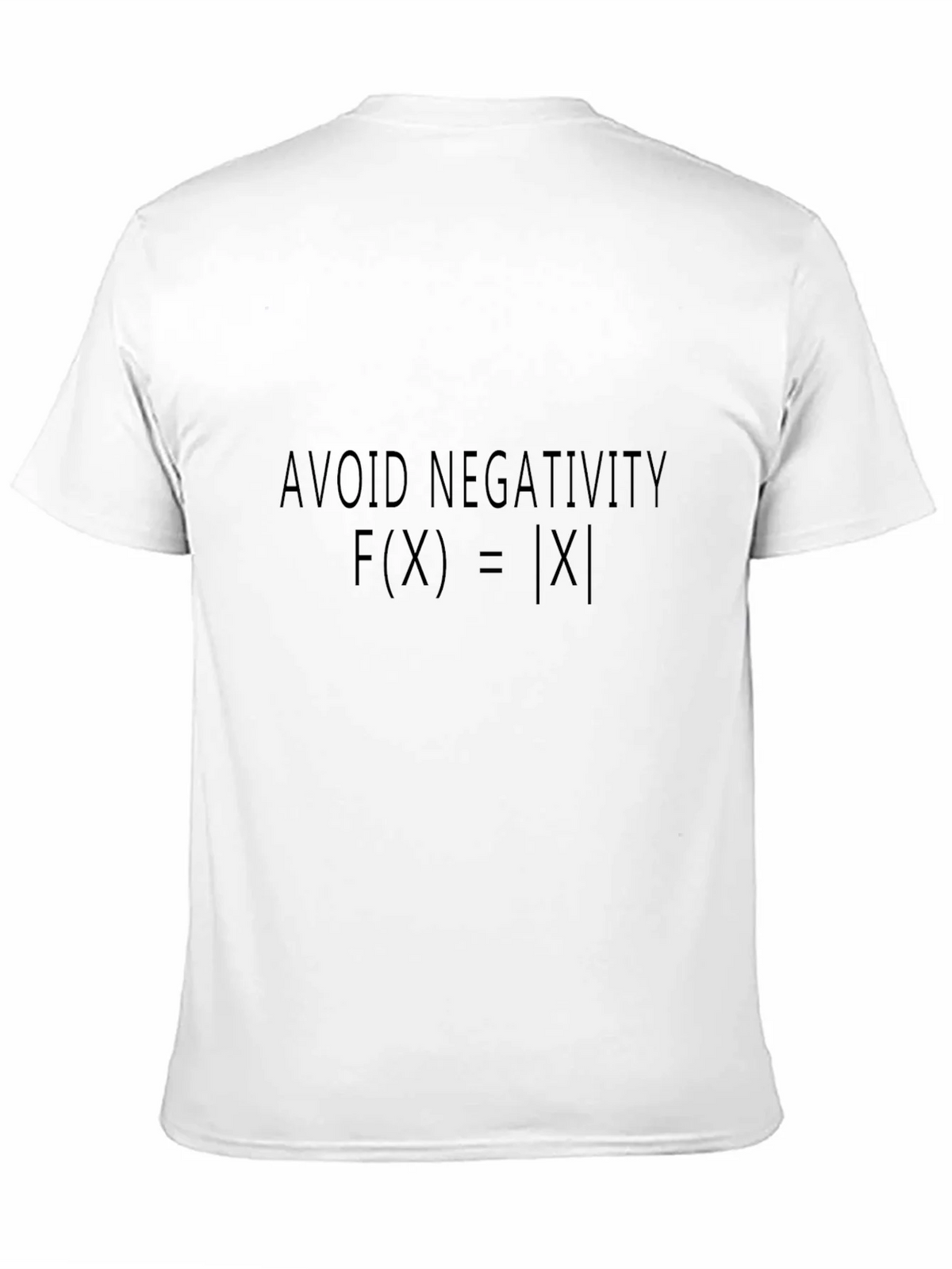 Avoid Negativity T-Shirt - Math Pun product image 2