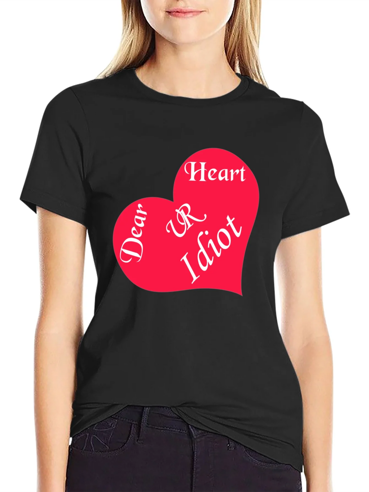 Dear Heart UR Idiot Graphic Tee product image 5
