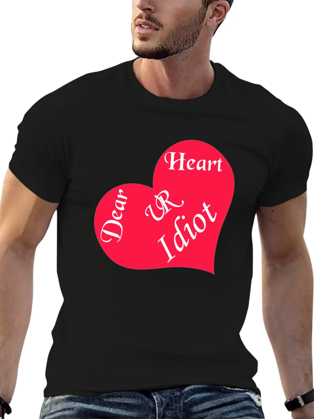 Dear Heart UR Idiot Graphic Tee product image 9