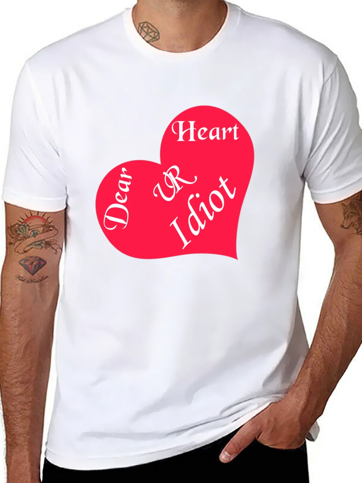 Dear Heart UR Idiot Graphic Tee product image 10