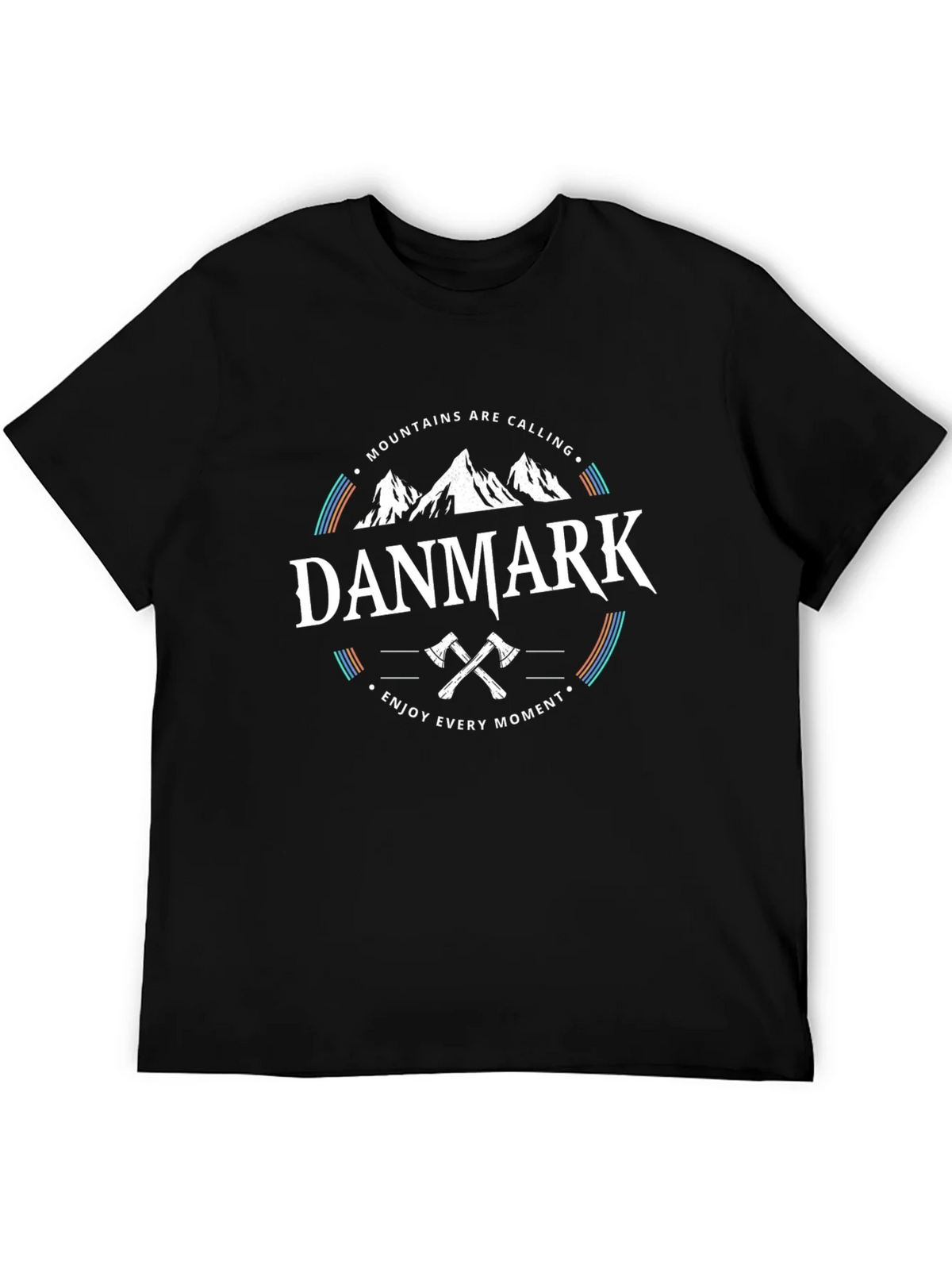 Danmark Mountains Graphic T-Shirt - Enjoy Every Moment product image 8