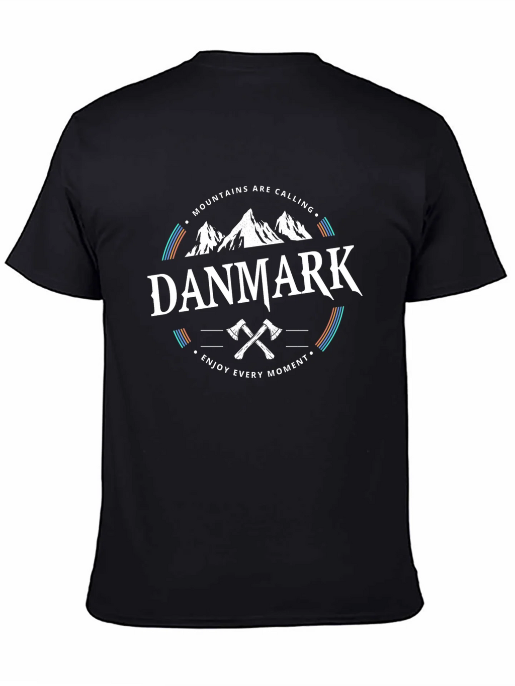 Danmark Mountains Graphic T-Shirt - Enjoy Every Moment product image 7