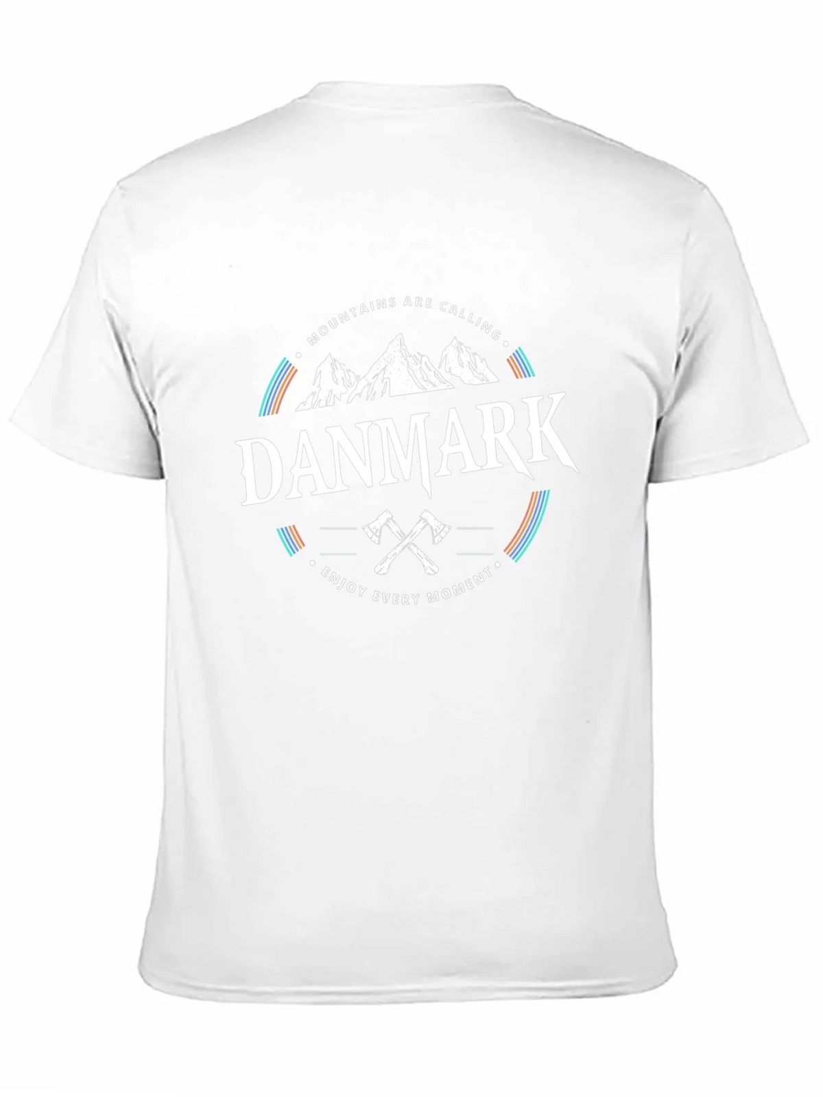 Danmark Mountains Graphic T-Shirt - Enjoy Every Moment product image 2