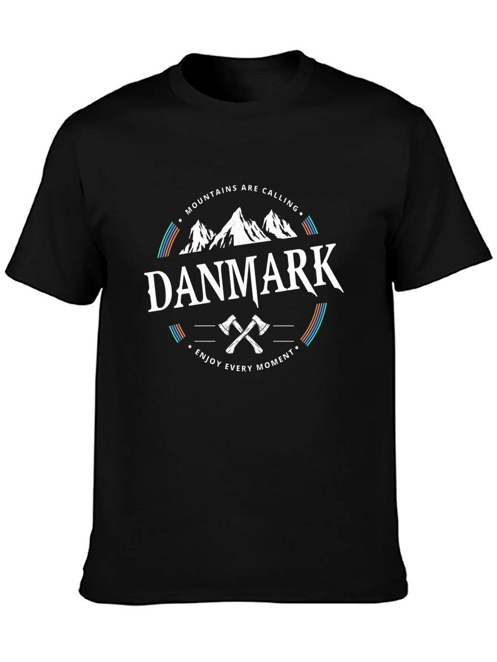 Danmark Mountains Graphic T-Shirt - Enjoy Every Moment product image 6