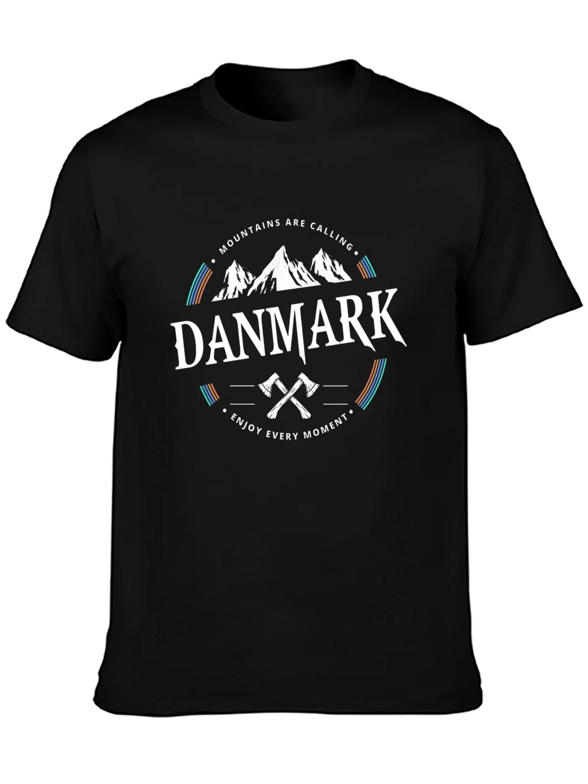 Danmark Mountains Graphic T-Shirt - Enjoy Every Moment product image 6