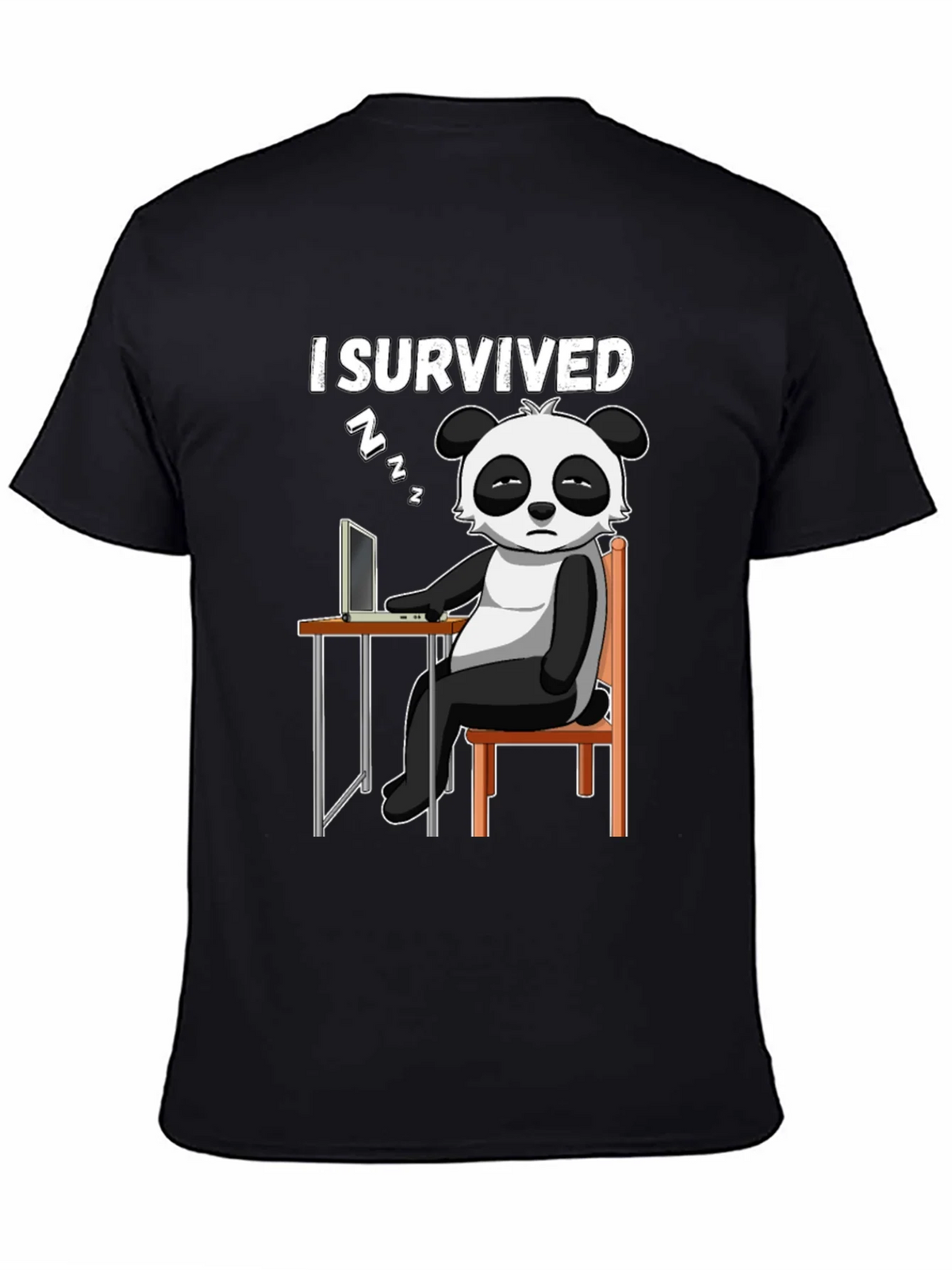 I Survived Funny Panda T-Shirt product image 7