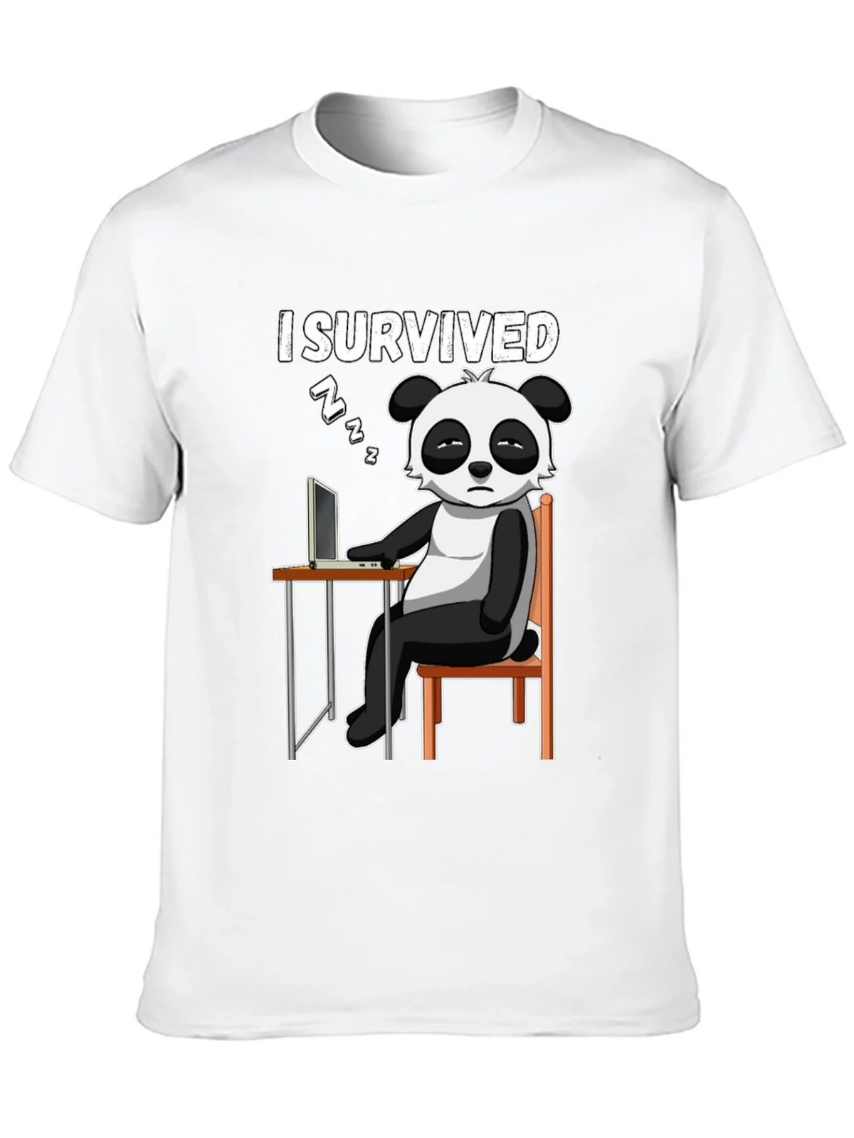 I Survived Funny Panda T-Shirt product image 12
