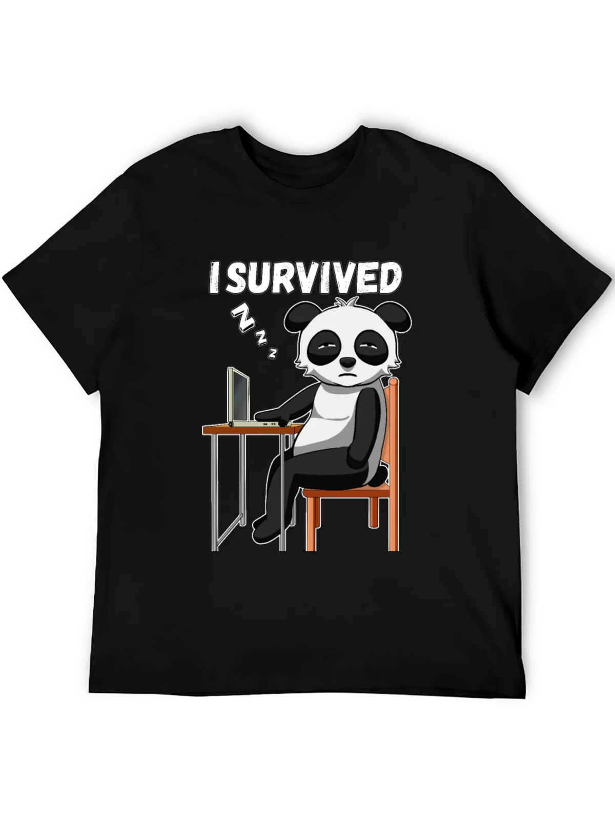 I Survived Funny Panda T-Shirt product image 8