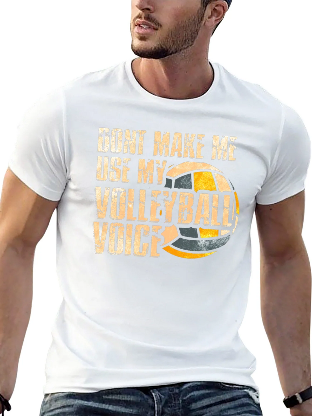 Volleyball Voice Graphic Tee product image 4