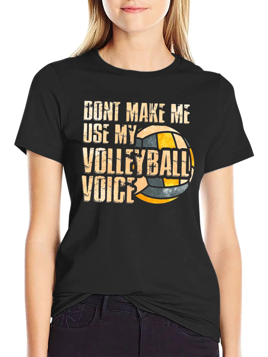 Volleyball Voice Graphic Tee product image 5