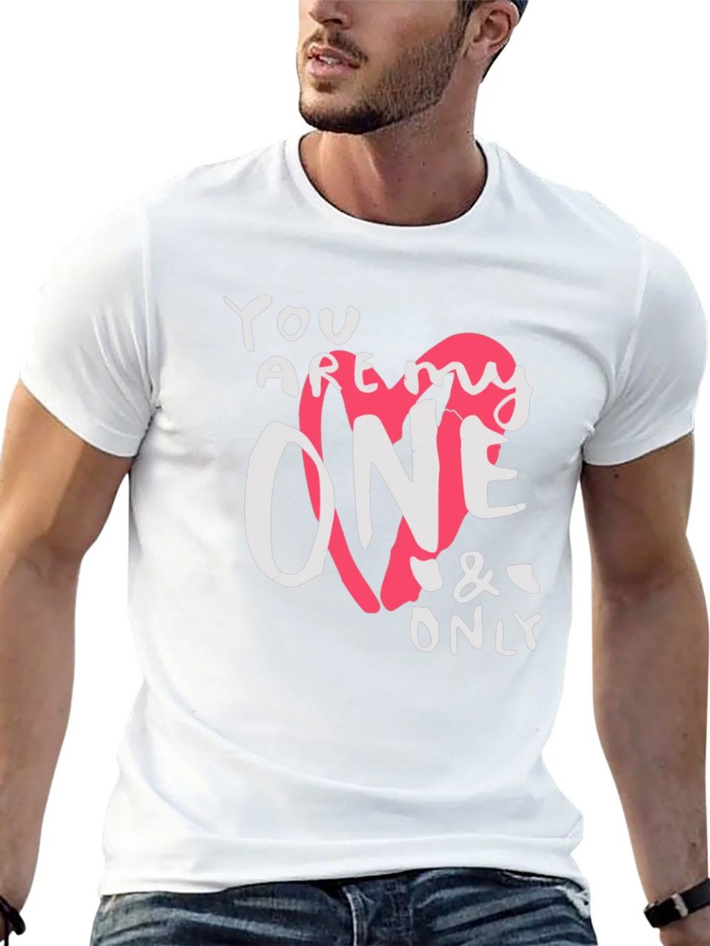 You Are My One & Only Graphic Tee - Valentines Day product image 4