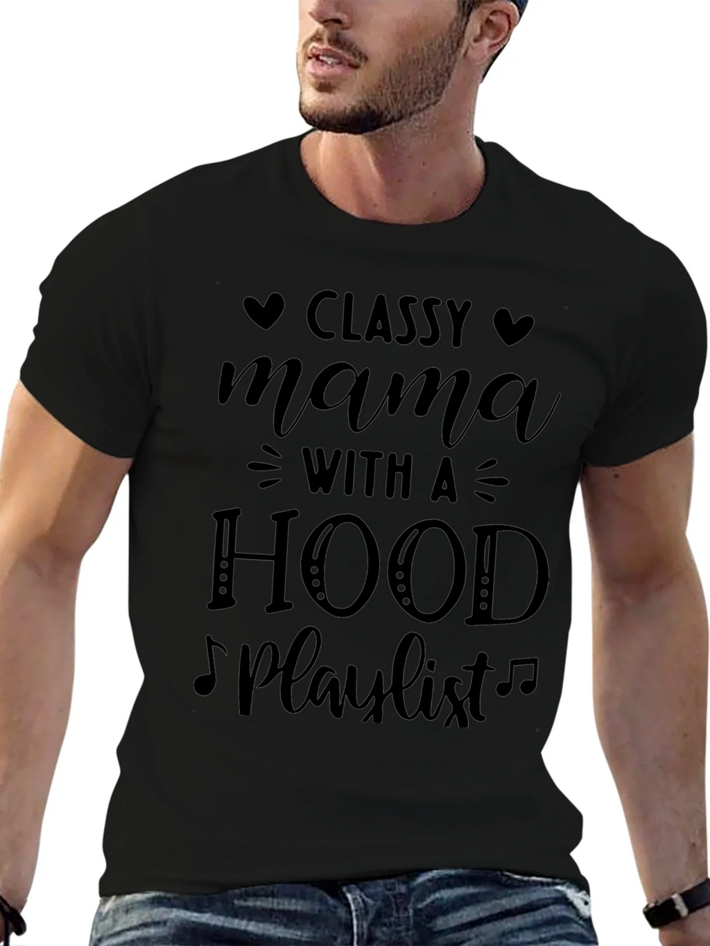 Classy Mama T-Shirt: Hood Playlist Tee product image 9