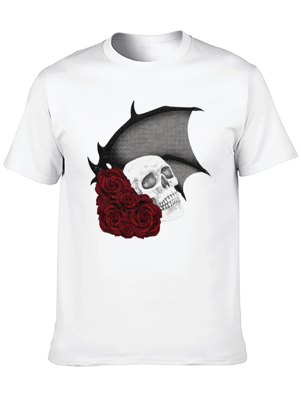 Skull & Roses Graphic T-Shirt product image 12