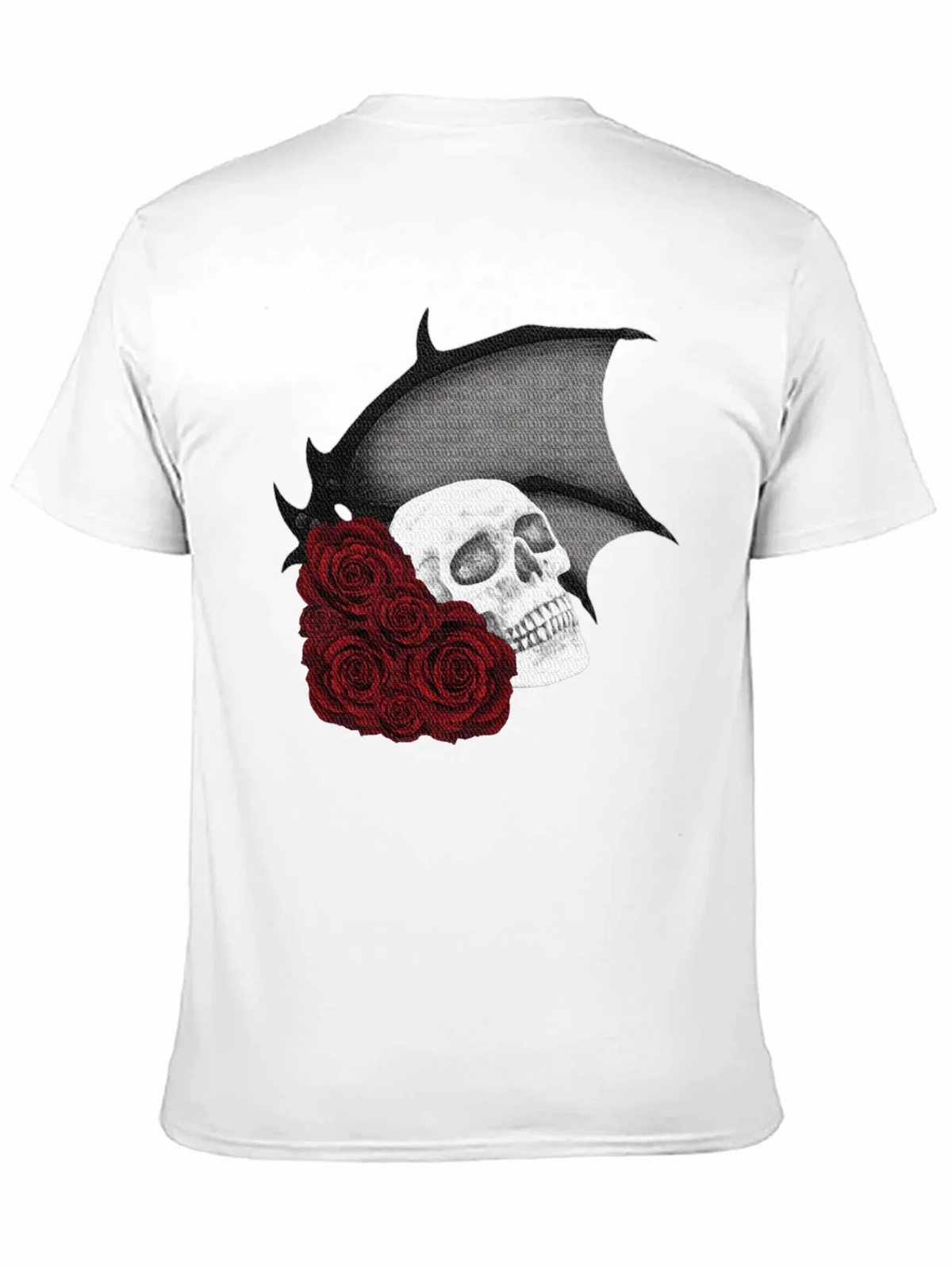 Skull & Roses Graphic T-Shirt product image 2