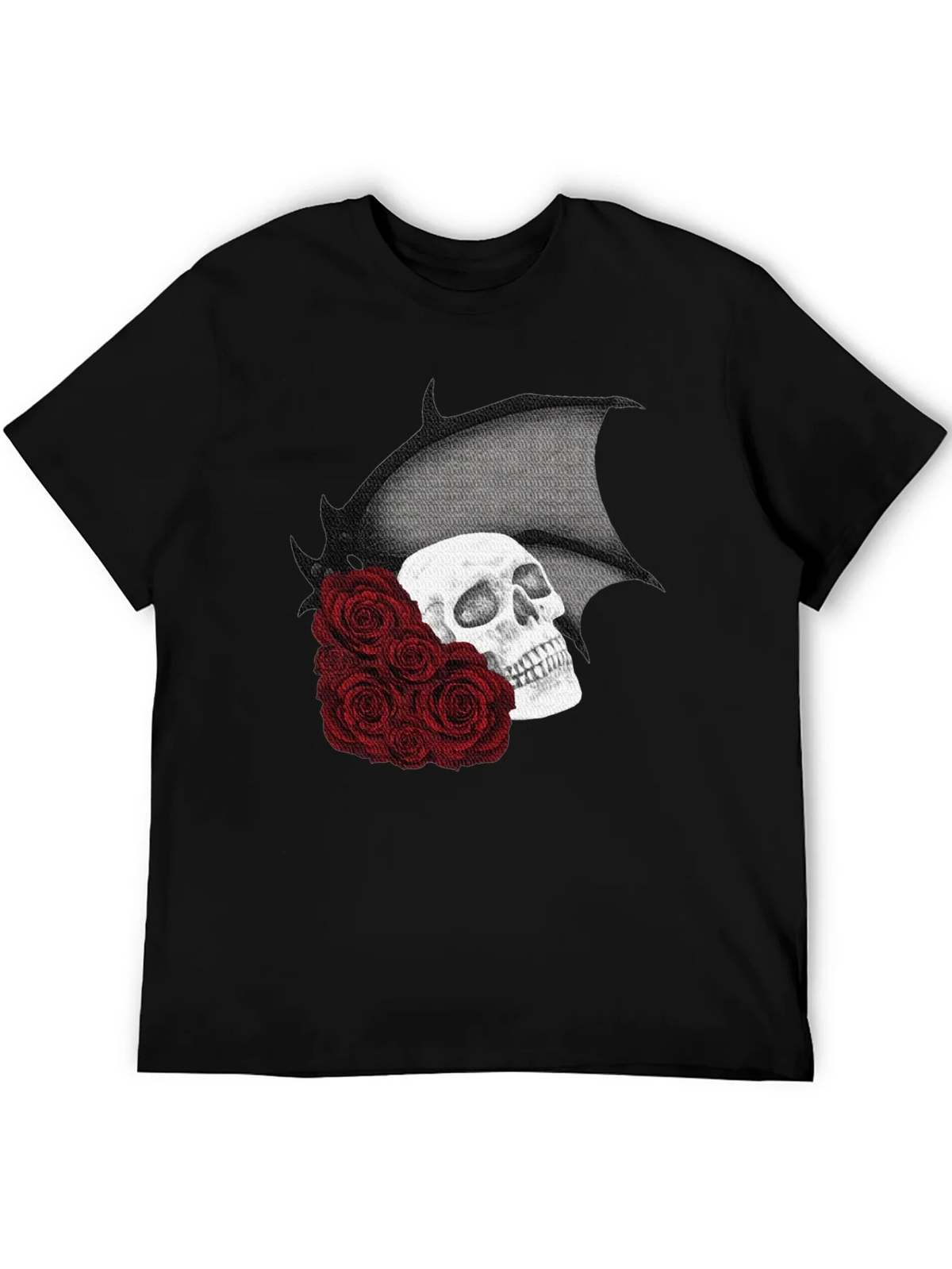 Skull & Roses Graphic T-Shirt product image 8