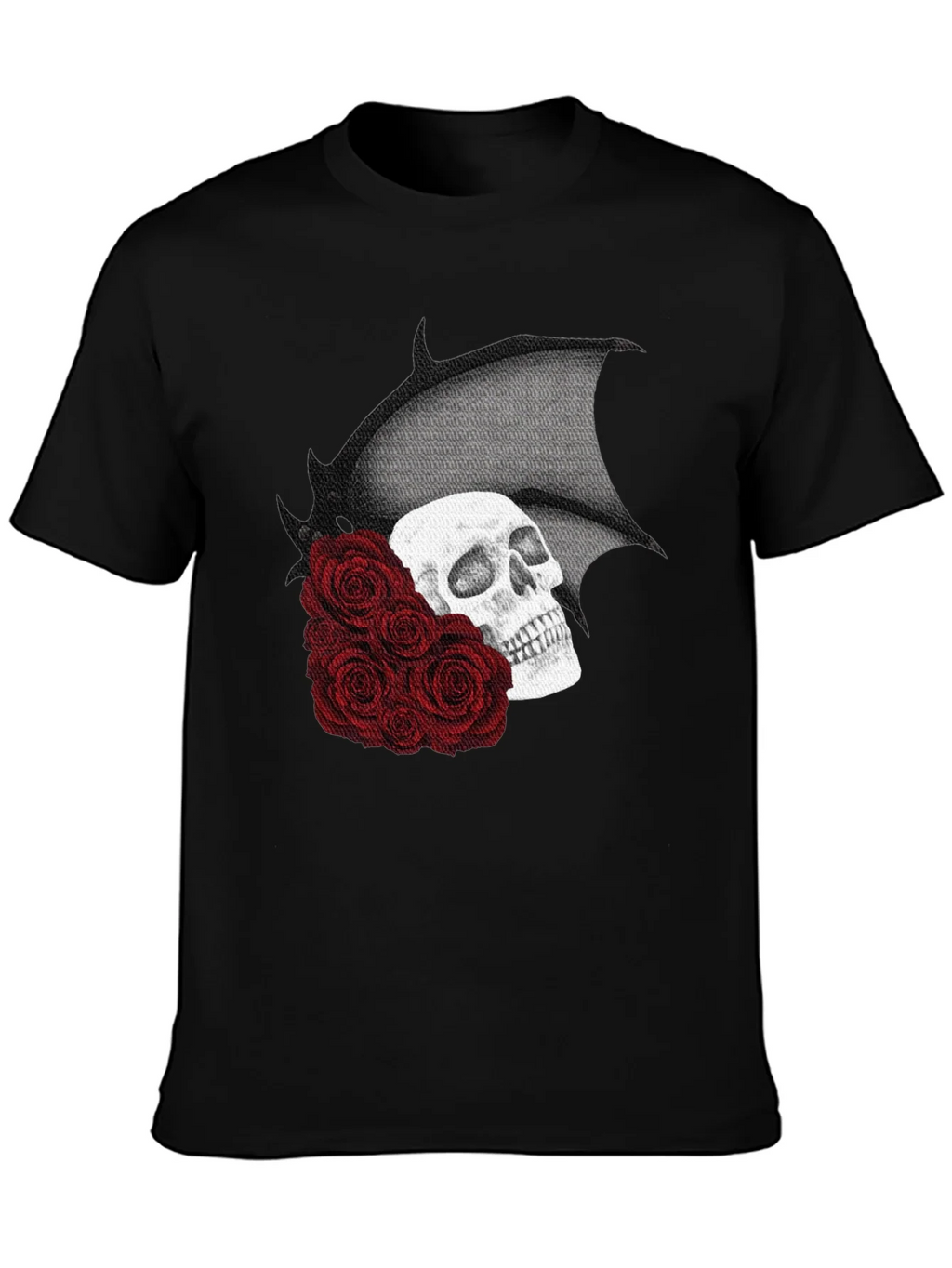 Skull & Roses Graphic T-Shirt product image 6