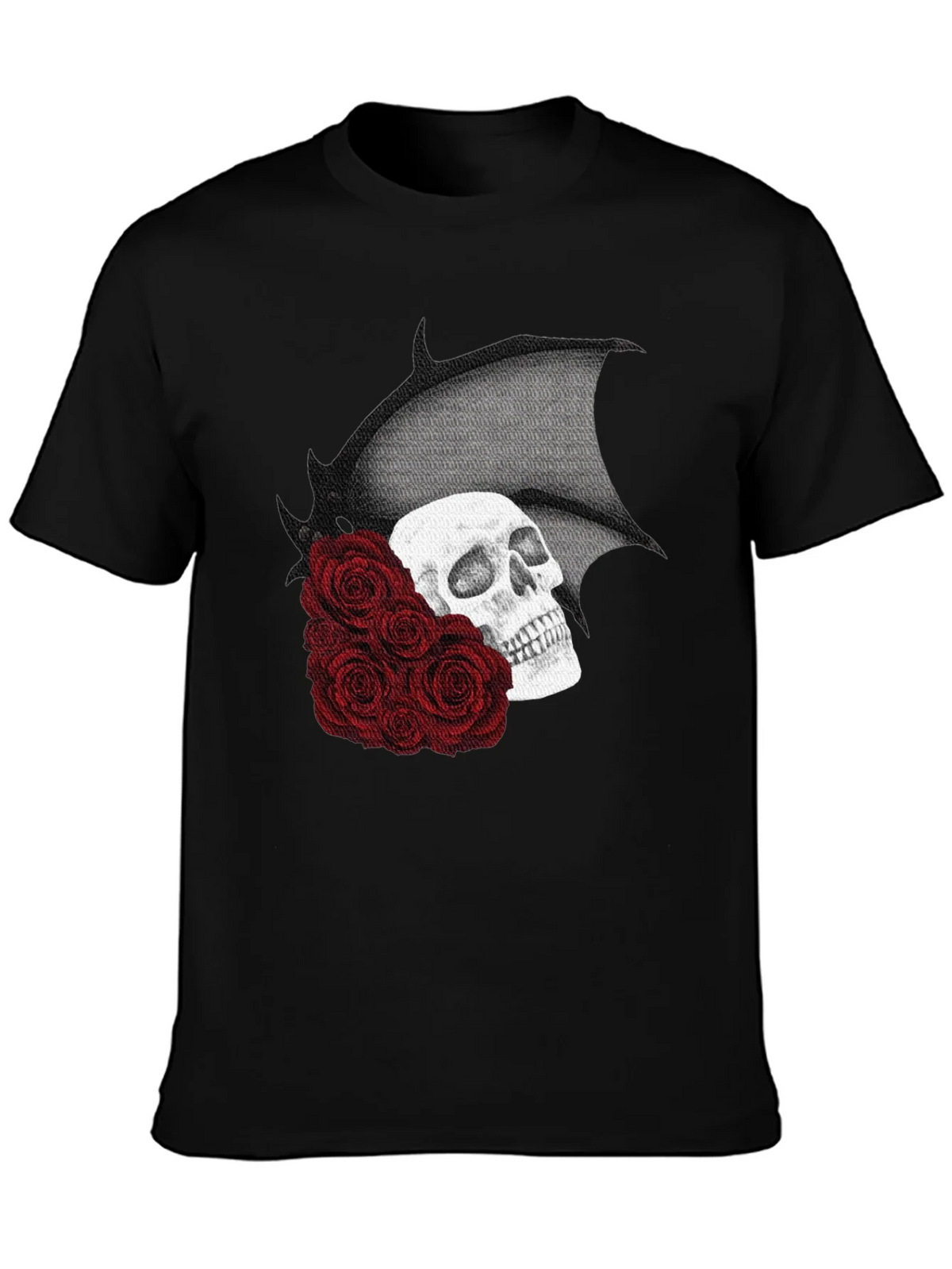 Skull & Roses Graphic T-Shirt product image 6