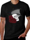 Skull & Roses Graphic T-Shirt product image 1