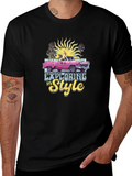 Exploring in Style Black Graphic Tee product image 1