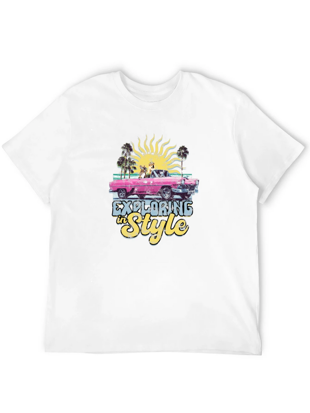 Exploring in Style Black Graphic Tee product image 3