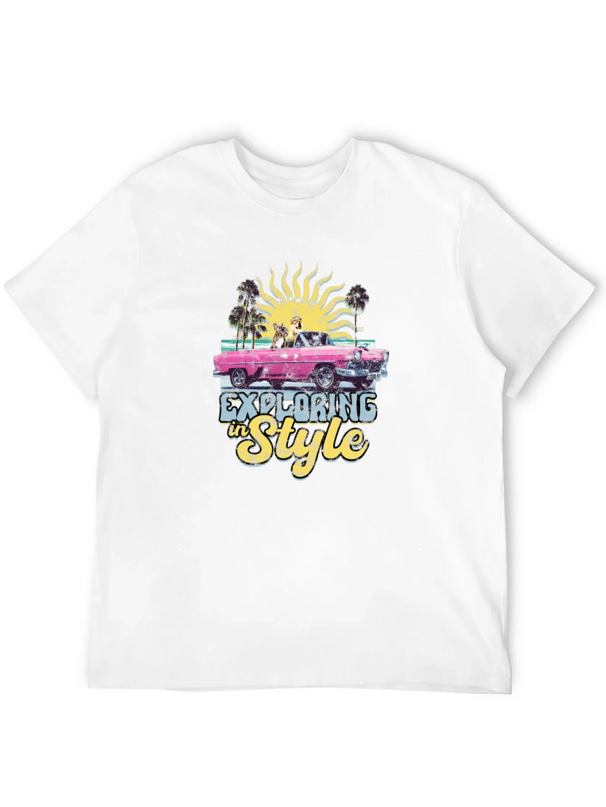 Exploring in Style Black Graphic Tee product image 3