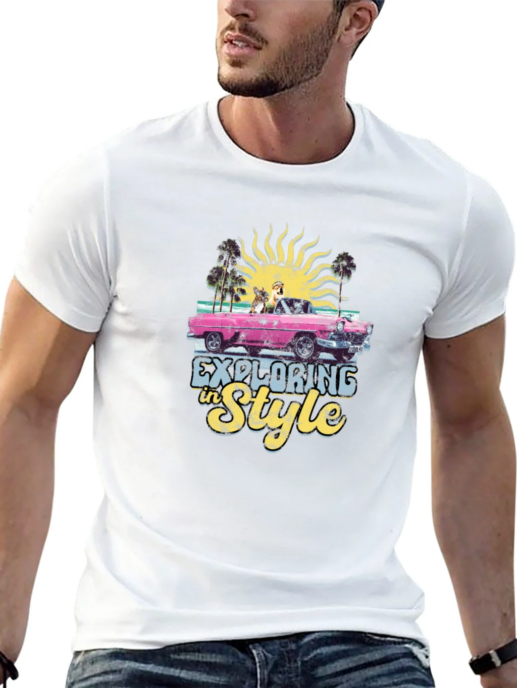 Exploring in Style Black Graphic Tee product image 4