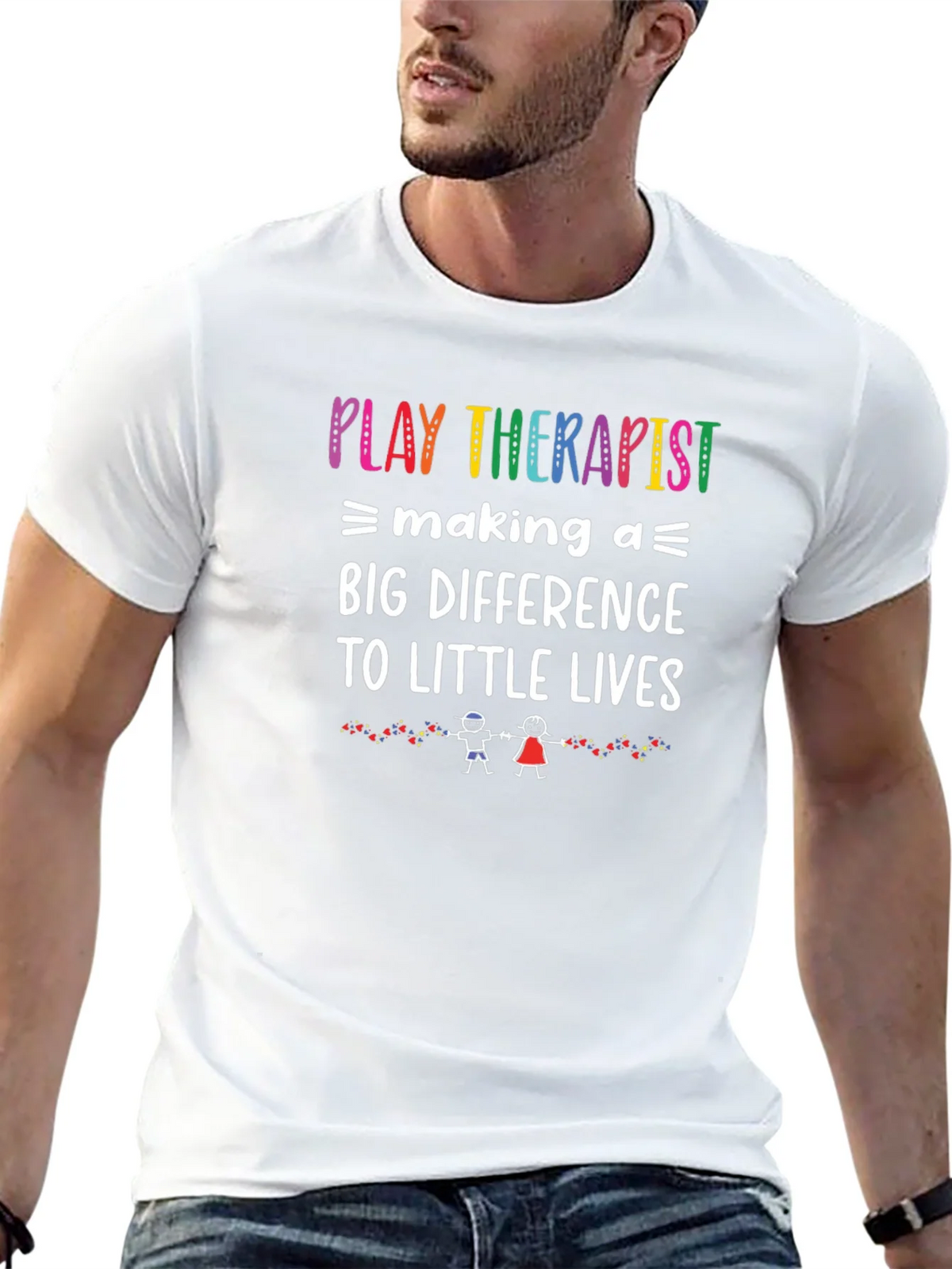 Play Therapist Tee: Making a Big Difference product image 4