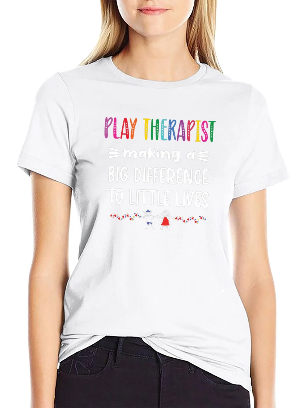 Play Therapist Tee: Making a Big Difference product image 11
