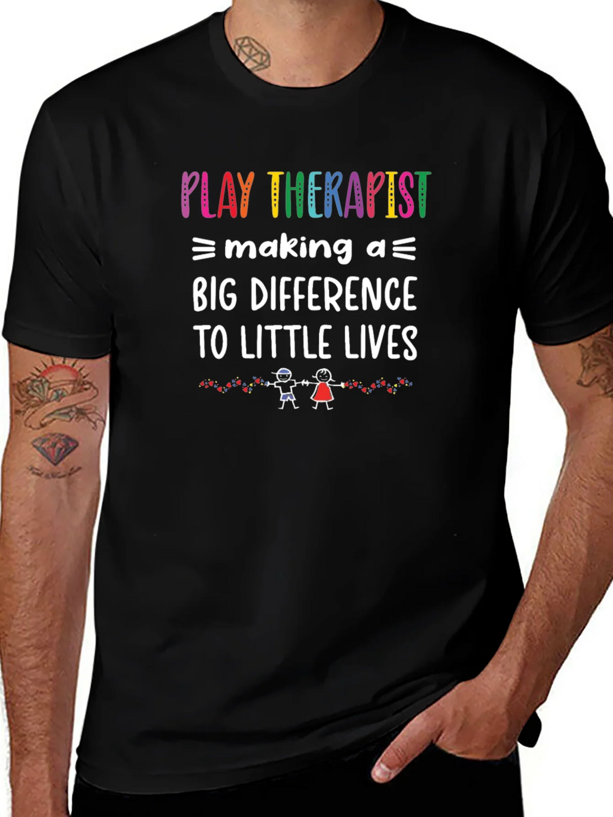 Play Therapist Tee: Making a Big Difference product image 1