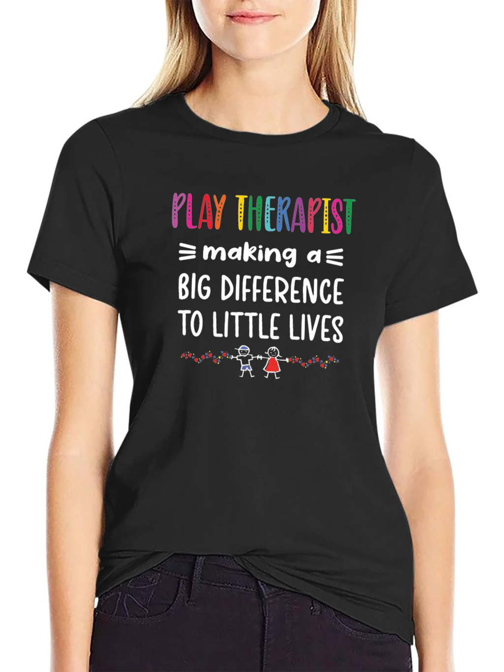 Play Therapist Tee: Making a Big Difference product image 5