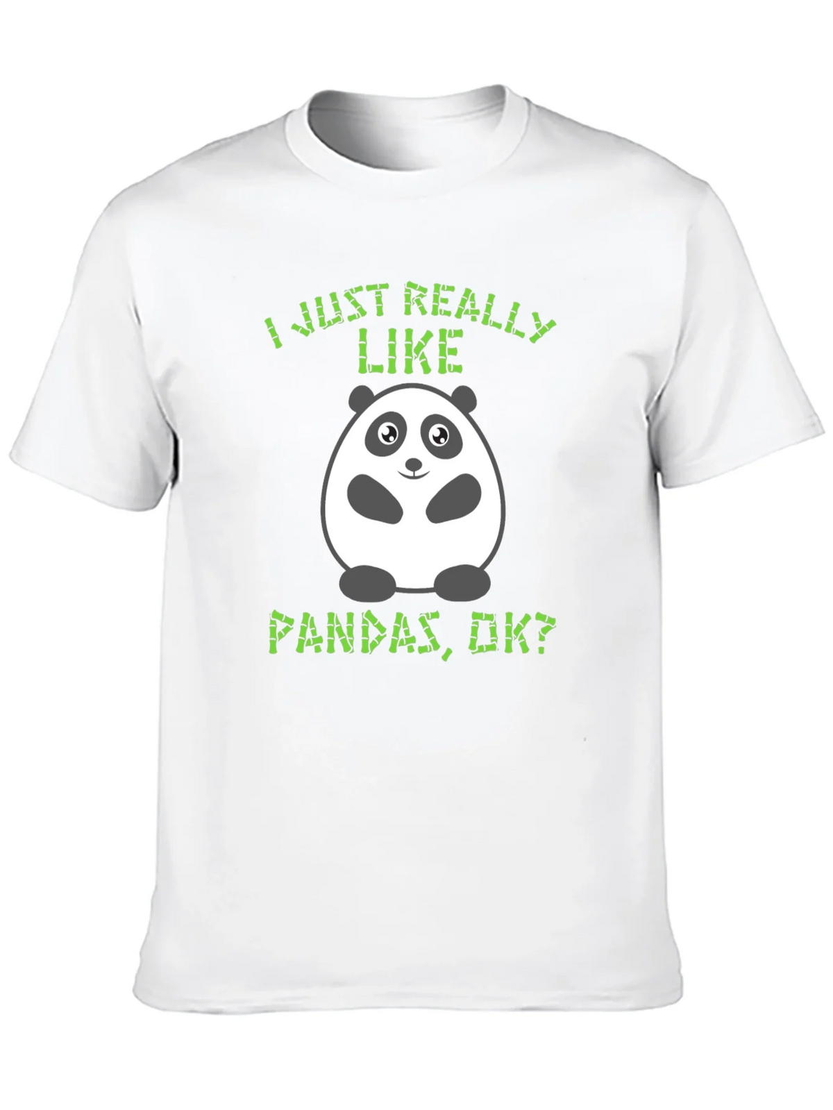 Funny Panda T-Shirt - I Just Really Like Pandas product image 12
