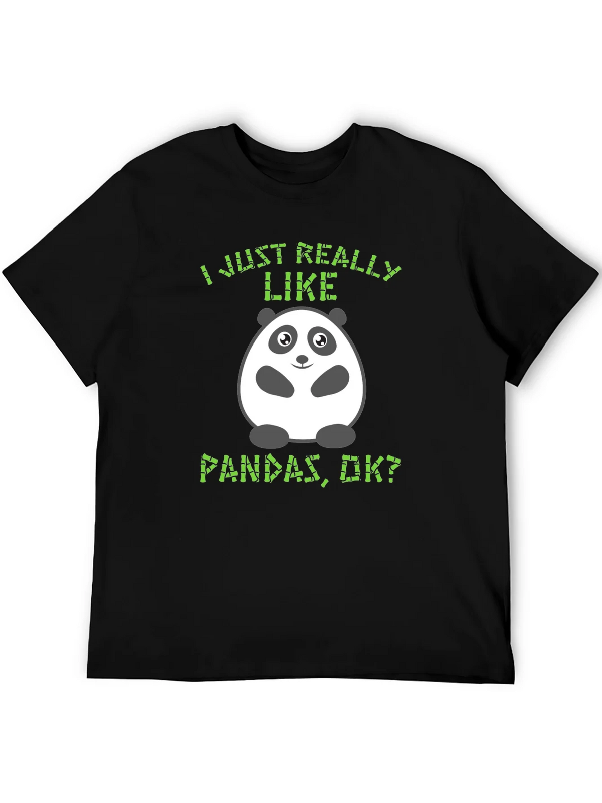 Funny Panda T-Shirt - I Just Really Like Pandas product image 8