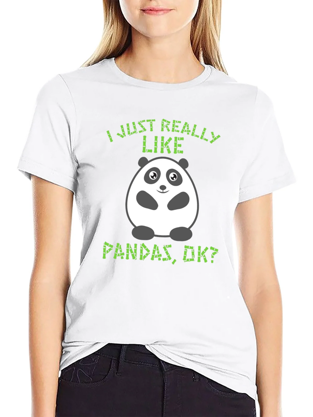 Funny Panda T-Shirt - I Just Really Like Pandas product image 11