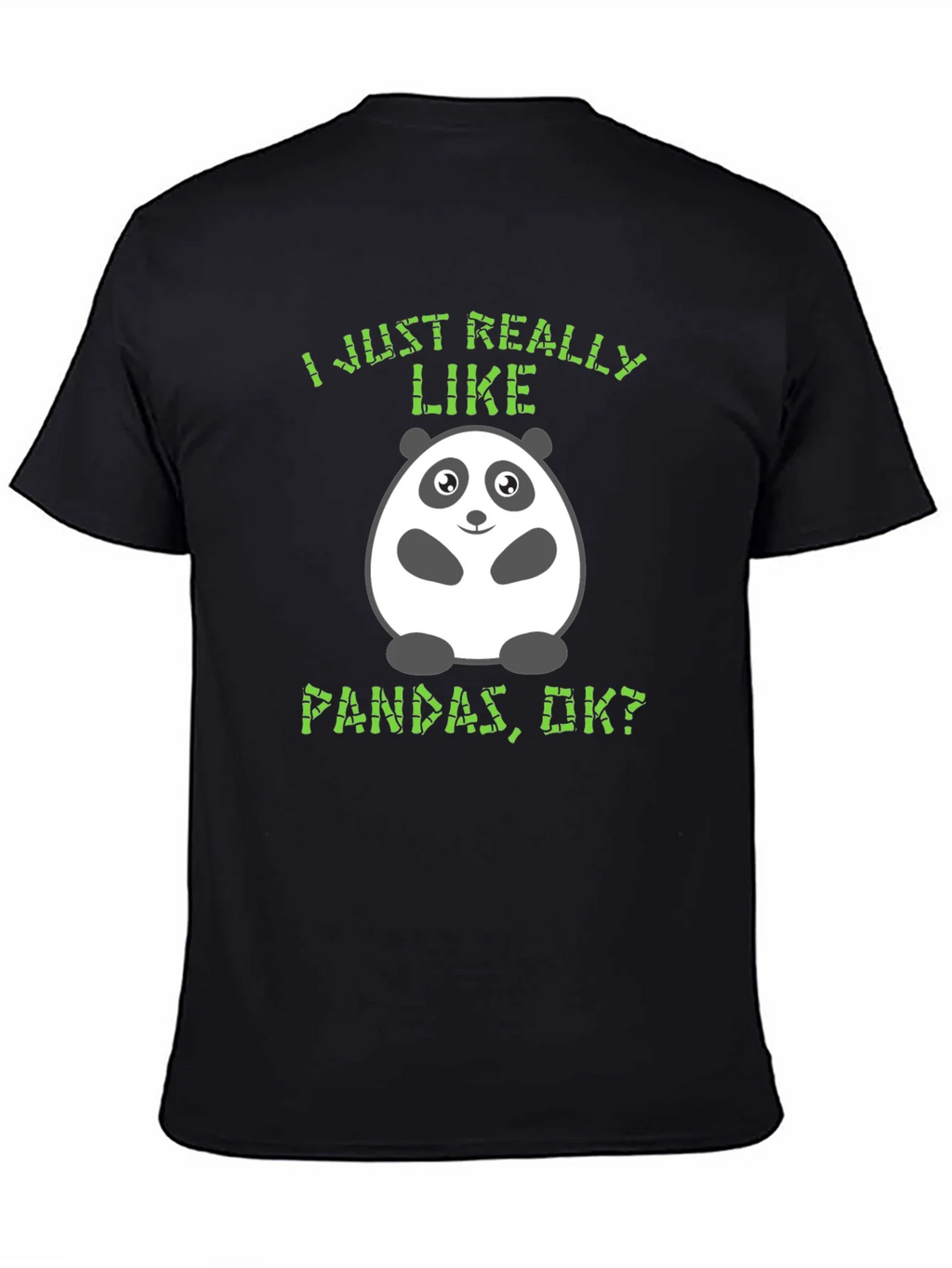Funny Panda T-Shirt - I Just Really Like Pandas product image 7