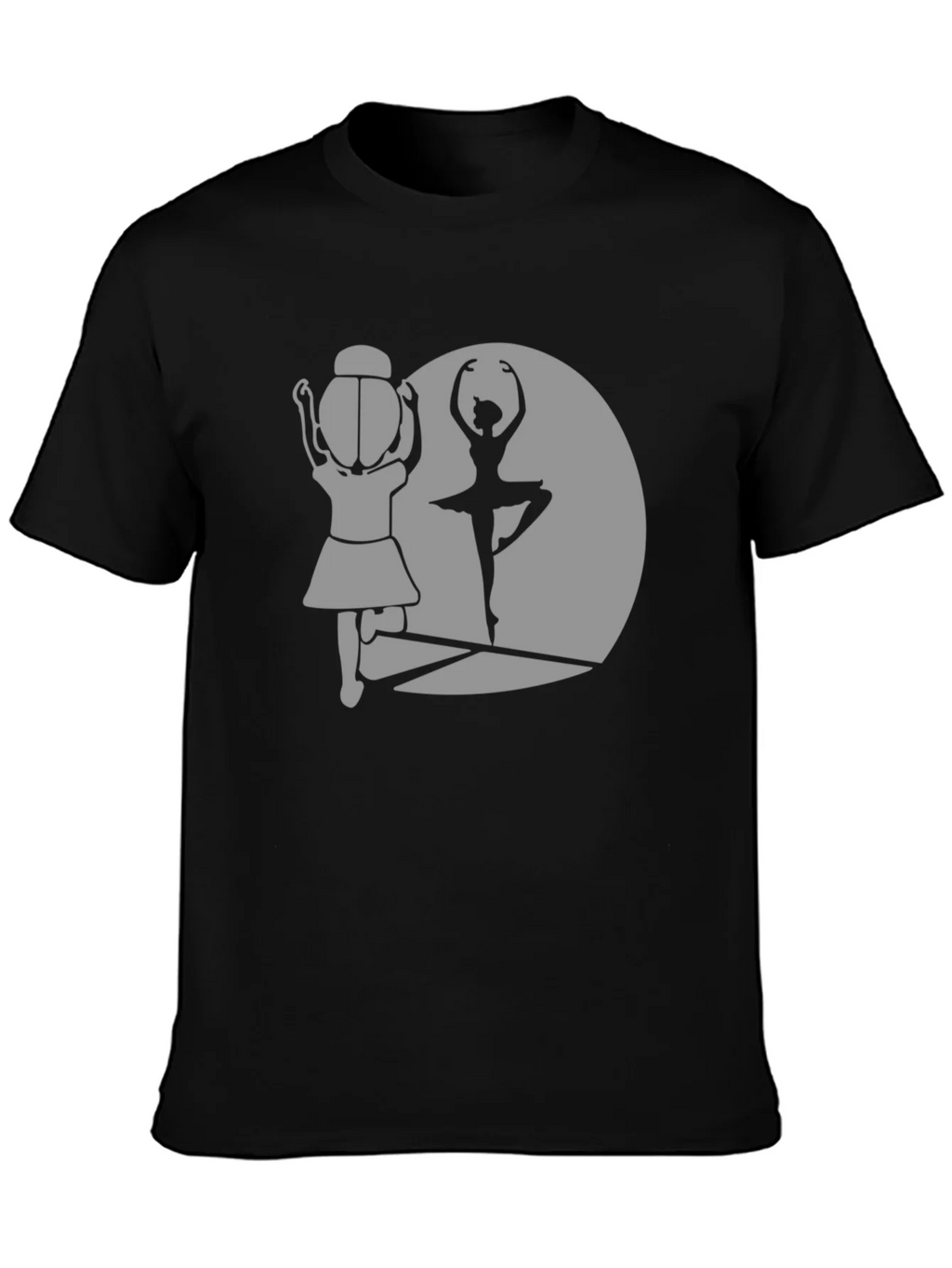 Ballerina Silhouette Graphic Tee - Dance Lover T-Shirt product image 6