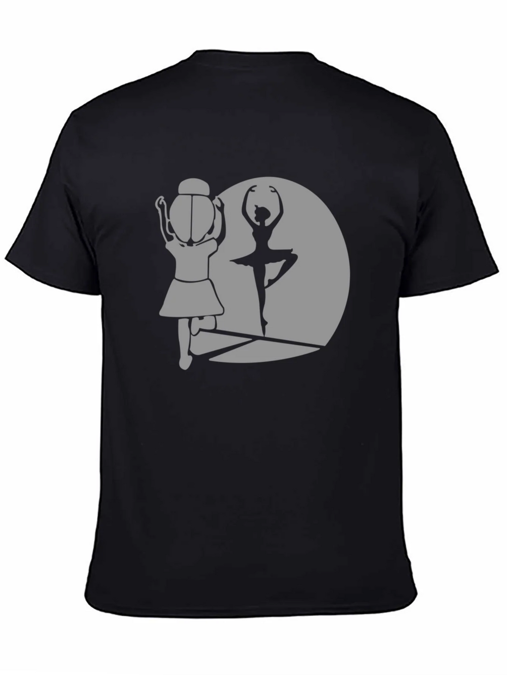 Ballerina Silhouette Graphic Tee - Dance Lover T-Shirt product image 7