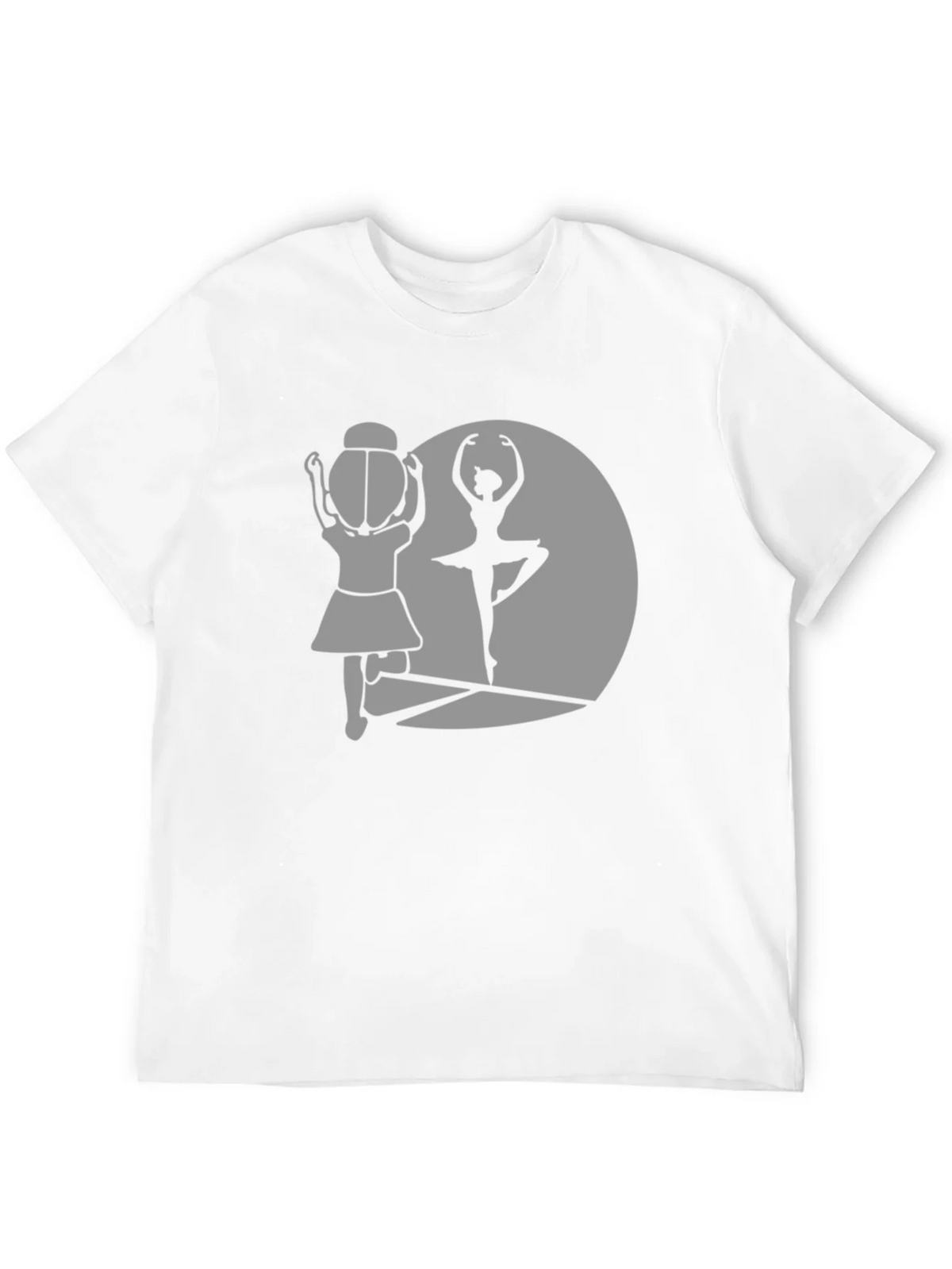Ballerina Silhouette Graphic Tee - Dance Lover T-Shirt product image 3