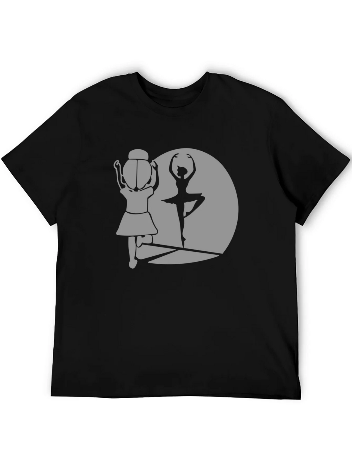 Ballerina Silhouette Graphic Tee - Dance Lover T-Shirt product image 8