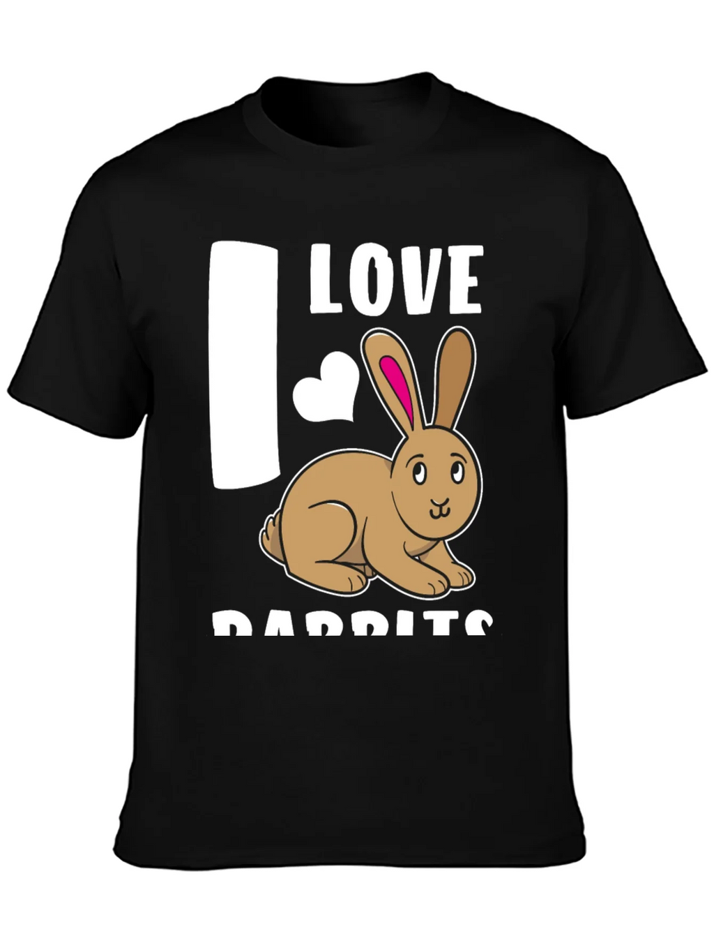 I Love Rabbits T-Shirt Cute Bunny Tee product image 6