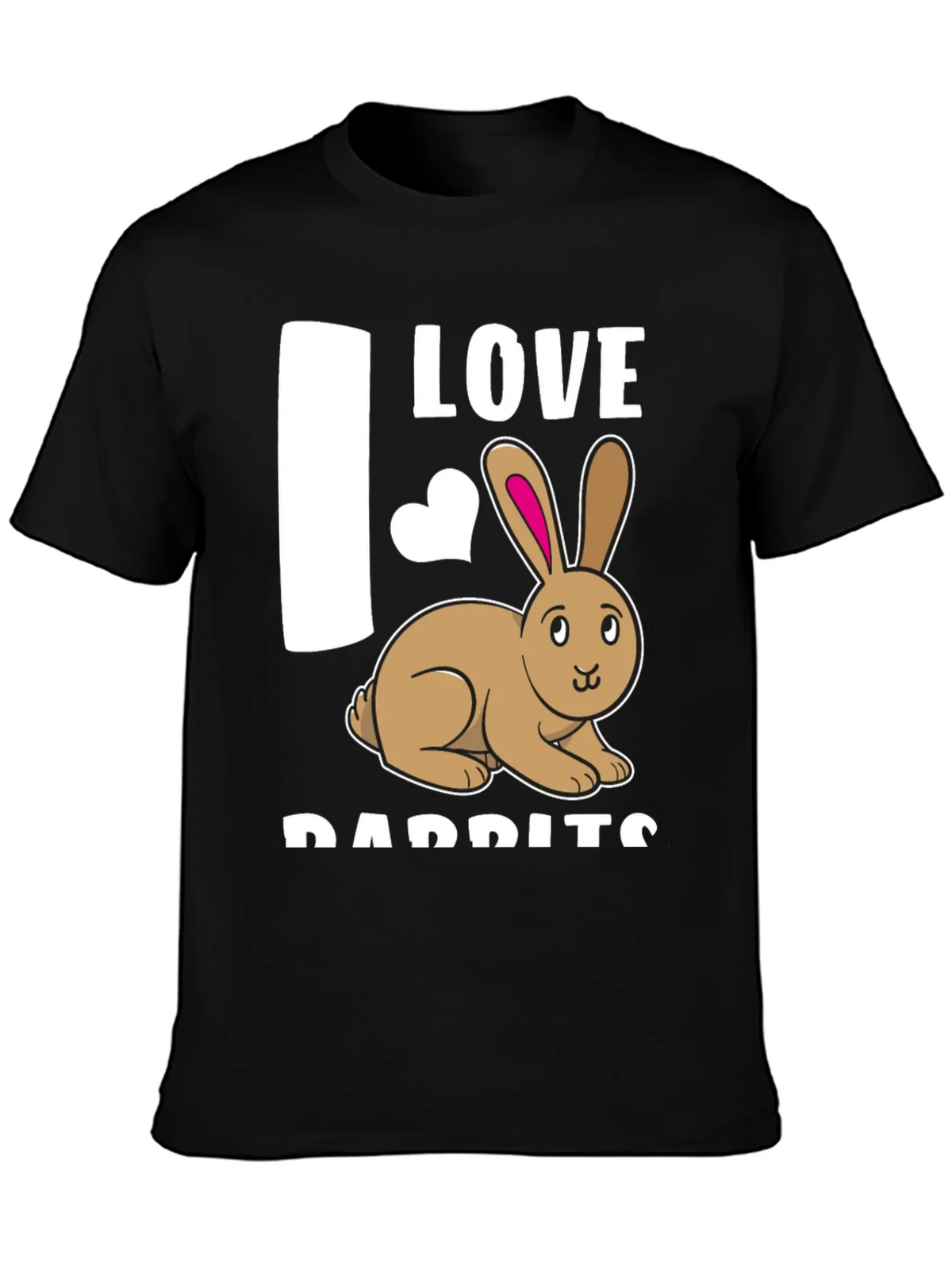 I Love Rabbits T-Shirt Cute Bunny Tee product image 6