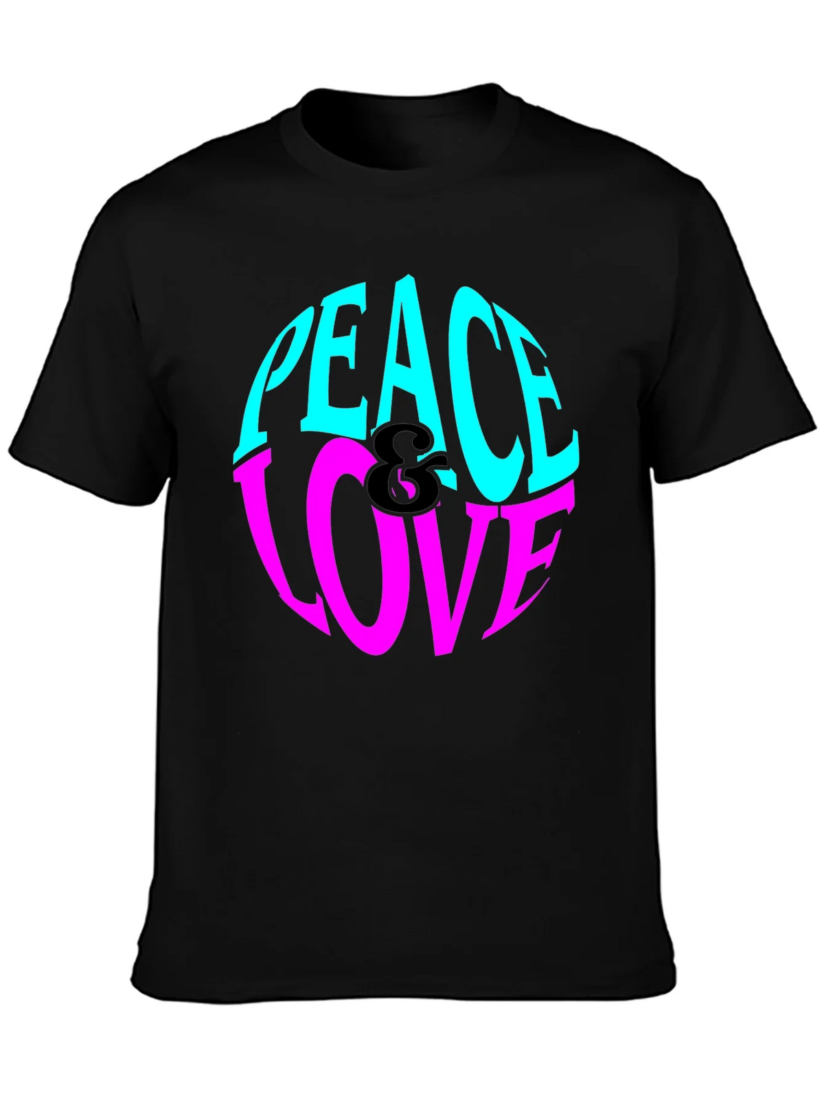 Peace & Love Graphic Tee - Retro Style product image 6