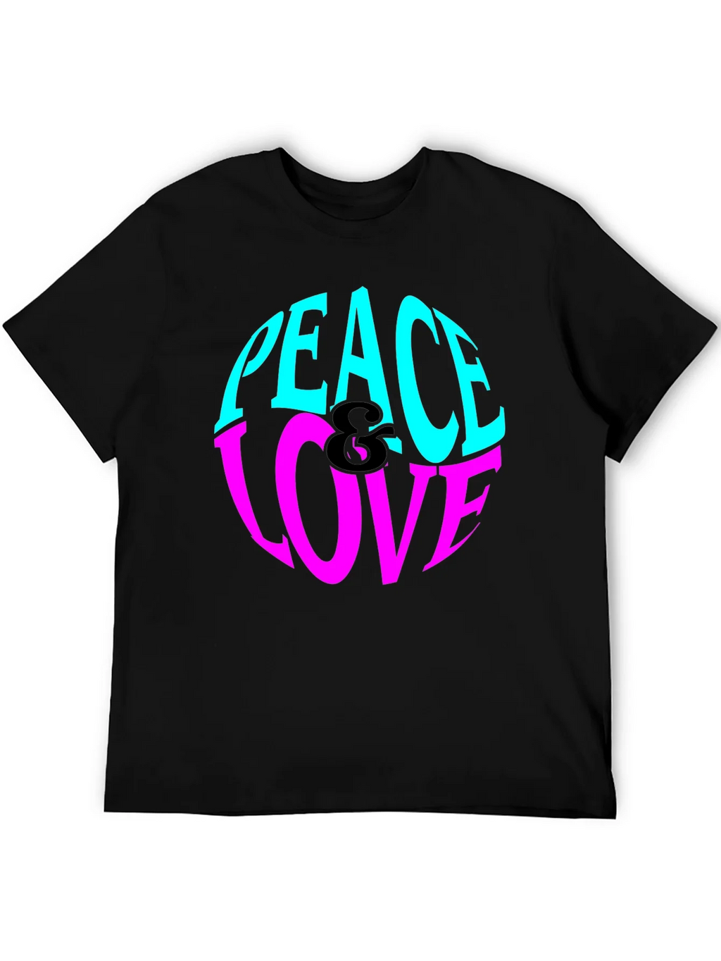 Peace & Love Graphic Tee - Retro Style product image 8